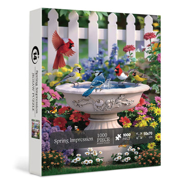 Puzzle a lmpressione a molla 1000 pezzi